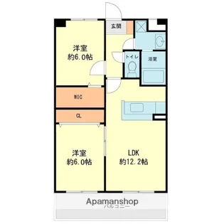 サピエンツァ太宰府【2階】の間取り