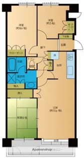 パークノヴァ春日中央【4階】の間取り