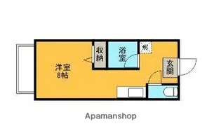 パルスリー下大利【3階】の間取り