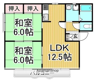 カーサ136【1階】の間取り