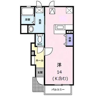昴 壱番館【1階】の間取り