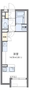 ミランダ三福Ⅲ【202号室】の間取り