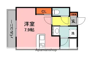 ソレイユ曙【3階】の間取り