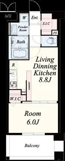 エルヴィータ【1階】の間取り