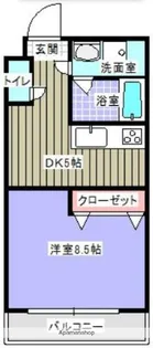 エスポアール【5階】の間取り