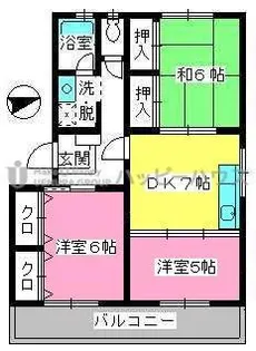 黒坂壱番館【1階】の間取り