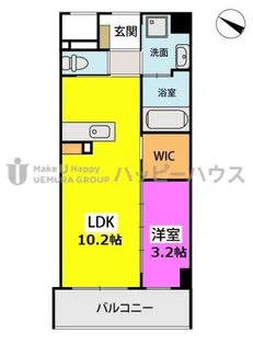 ノイエス ラント【4階】の間取り