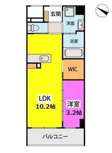 ノイエス ラント【3階】の間取り