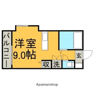 パープルハイツ【301号室】の間取り