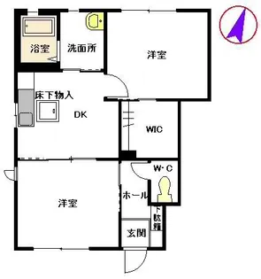 セレッソ若葉台 A棟【1階】の間取り