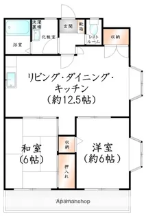 ヒルサイドテラス【3階】の間取り