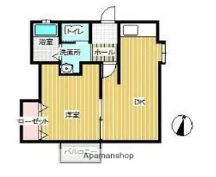 入江アパート【2階】の間取り