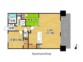 アーバンパレス都府楼前駅【12階】の間取り