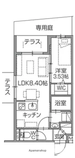 ALIVIS南福岡NORTH【1階】の間取り