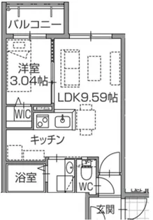 ラクラス南福岡SOUTH【2階】の間取り