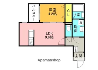 ケーエス博多南駅Ⅰ【3階】の間取り