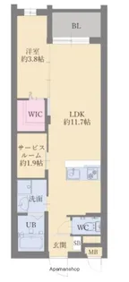 LIFEFIELD曰佐【5階】の間取り
