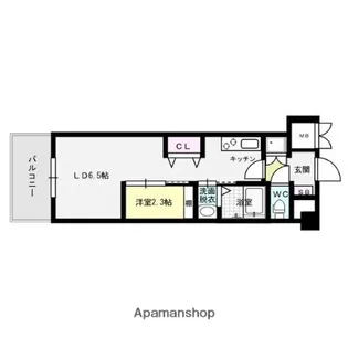ZIP春日公園【2階】の間取り