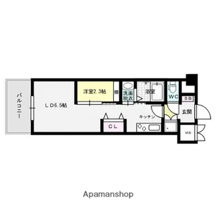 ZIP春日公園【2階】の間取り