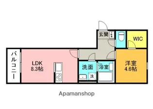 HAISO2【2階】の間取り
