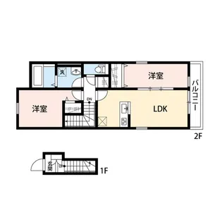 GRAND REVE【2階】の間取り