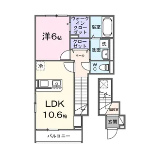 グレイス ケイ【2階】の間取り