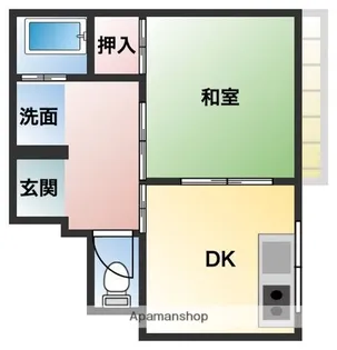 OLD IS GOOD山田【1階】の間取り