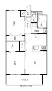 MITTE【1階】の間取り