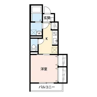 ベルレーヴ【1階】の間取り