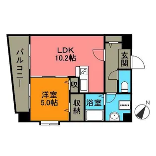 セラヴィ【4階】の間取り