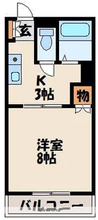 マーメイド壱番館【1階】の間取り