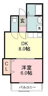 リバーリュウ【2階】の間取り