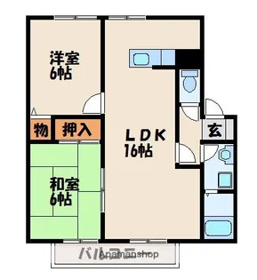 アイリーヒルズ【2階】の間取り