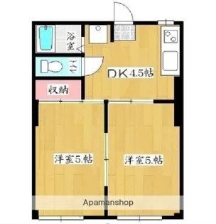 パステル館【2階】の間取り