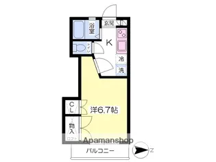 ソアン香椎【2階】の間取り