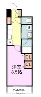 グランピア自由ヶ丘【4階】の間取り