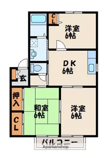 フォーレス古野【1階】の間取り
