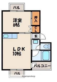 2Kの間取り画像