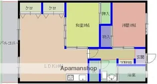 健ビル【3階】の間取り