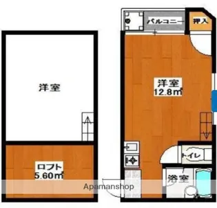 マキシム和白東【2階】の間取り