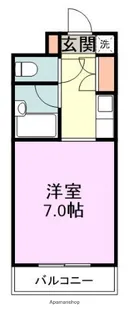 サン松香台【4階】の間取り