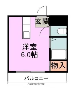 サン松香台【3階】の間取り