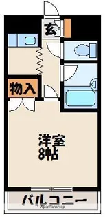 カサデエストディアンテⅠ【1階】の間取り