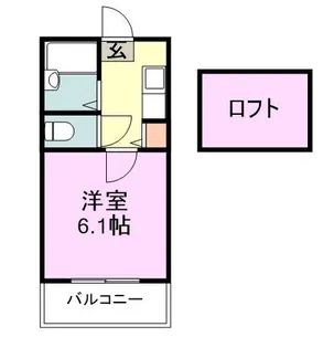 ウエンディ【2階】の間取り