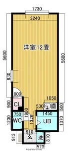 アップルパイ【2階】の間取り
