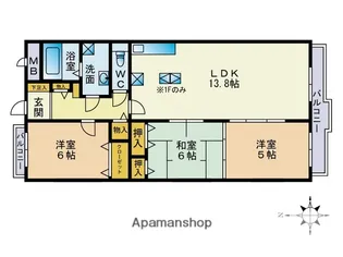 マイアネックス【1階】の間取り