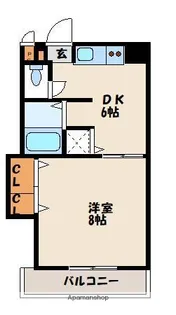 フローラ5【1階】の間取り