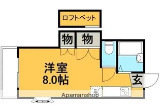パスピエ下原【2階】の間取り