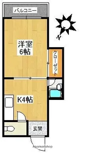 フォーラム和白【3階】の間取り