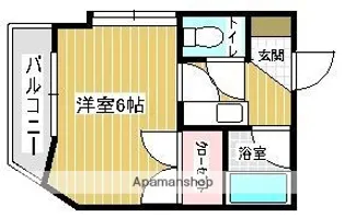 サンライフ香椎【3階】の間取り